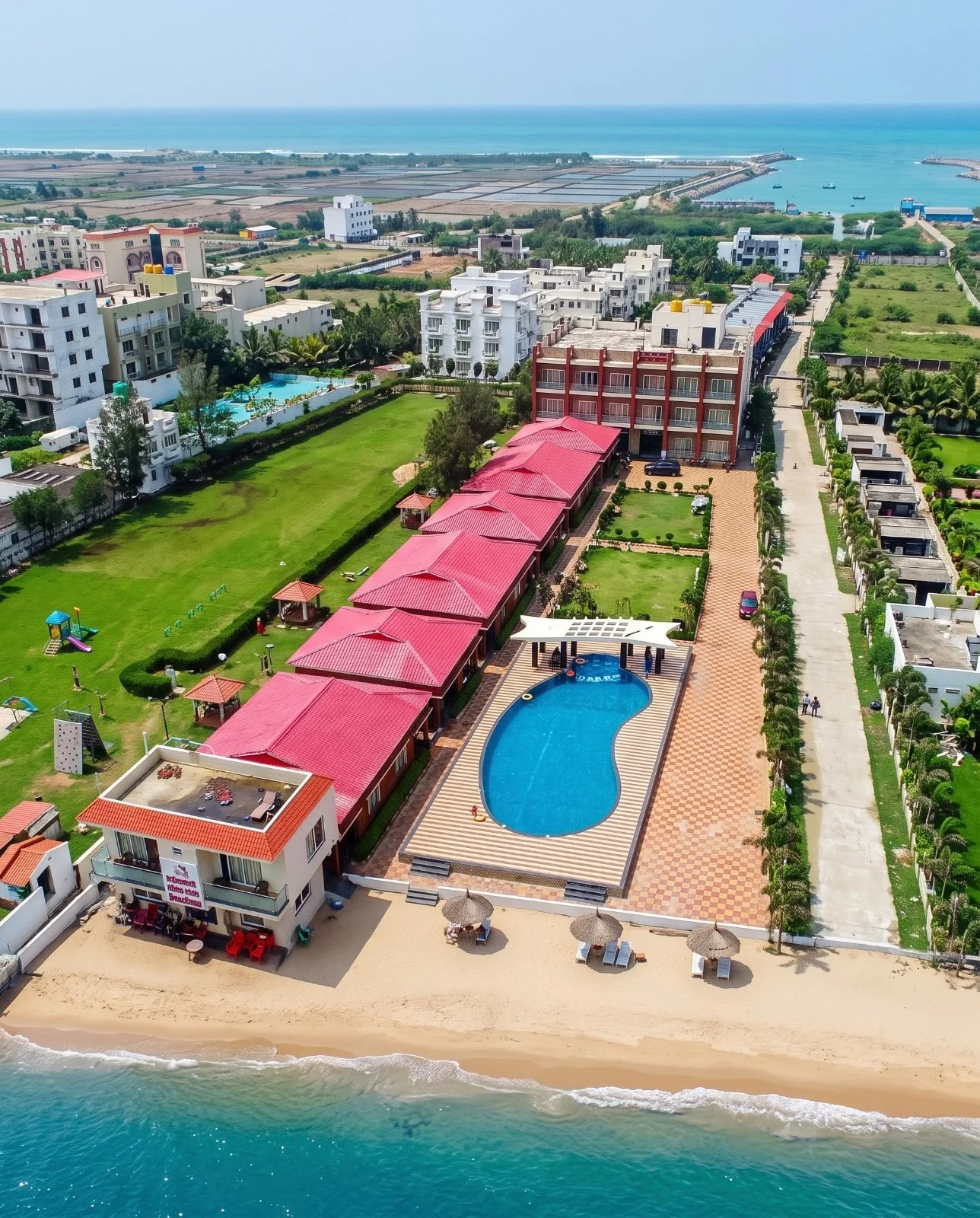 Prasant Beach Resort – Social Media Management & Digital Branding